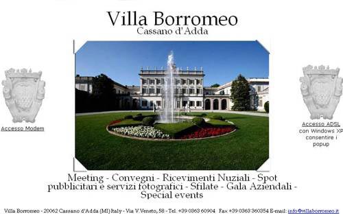 Villa Borromeo D'Adda